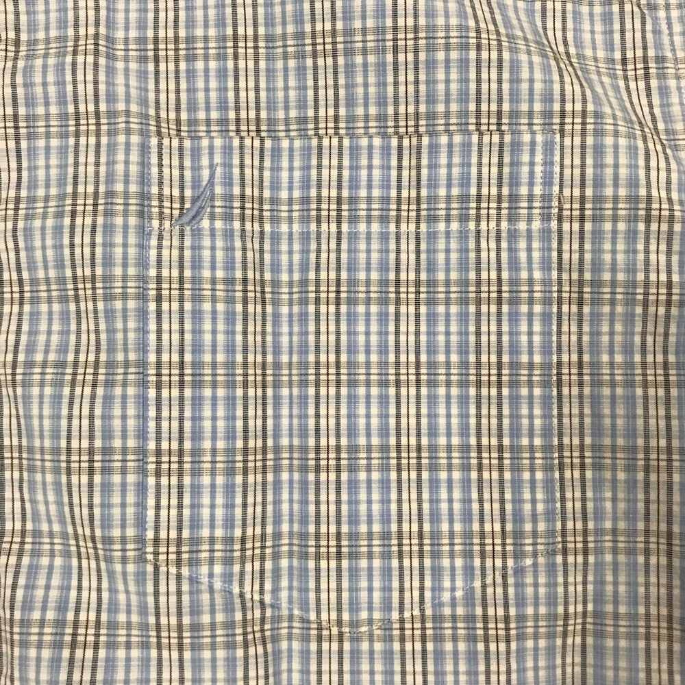 Nautica Slim Fit Plaid Long Sleeve Button Down - Picture 4 of 8